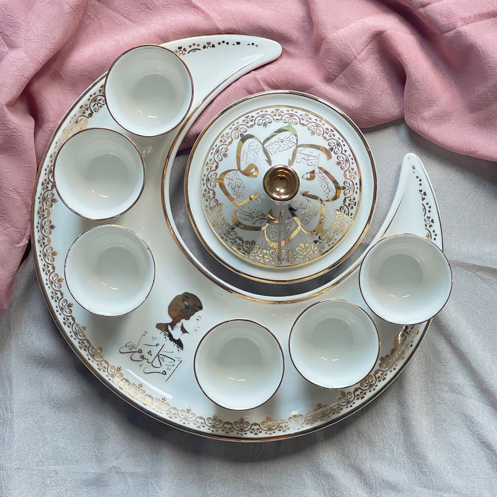 Luxurious Arabic Coffee sets with Tray