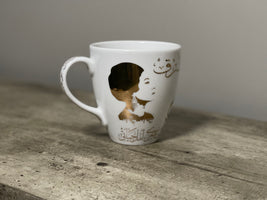 Coffee mug (16 oz)- Gold